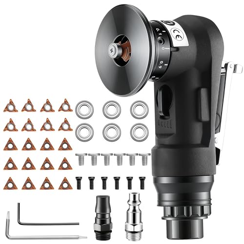 Image of Pneumatic Chamfer Tool, 30000 RPM Air Chamfer Tool with 12C & 8R Blades