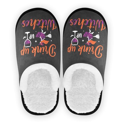 Boccsty Yellow Duck Spa Slippers Christmas House Slipper Indoor Outdoor Halloween Home Shoes for Men Woman