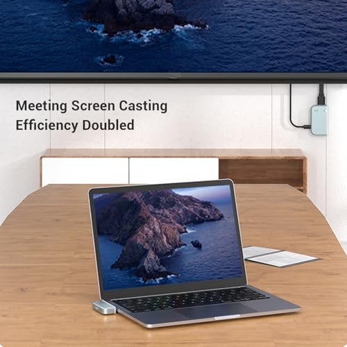 Miniatura 3 de Elprico Transmisor Y Receptor Hdmi Inalámbrico Tipo C, Decodificación 4k Salida 1080p, 2.4g 5g Plug Play Hdmi Inalámbrico Portátil Para Teléfono Tableta Computadora Portátil A