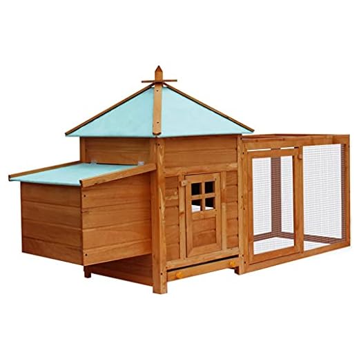 vidaXL Chicken Coop Wooden Backyard Nest Box Pet House Rabbit Multi Colors