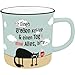 H:PPY life XL-Becher mit Motiv Kaffee| Lieblingsbecher aus Porzellan, Tasse mit Spruch, 55 cl, mit Geschenkbanderole | Geschenk Freund, Freundin | 74525
