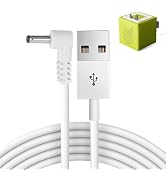 TONTON 9 V zasilacz kabel ładowania ładowarka do Toniebox głośnik kostka słuchowiska biała, DC 5 V na 9...