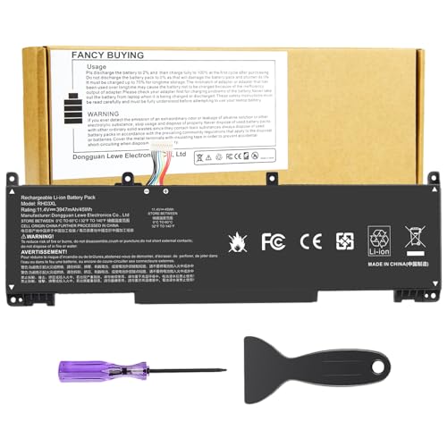 Image of 11.4V 45Wh RH03XL M02027-005 M01524-1D1 Laptop Battery for HP ProBook 430 440 445 450 630 640 650 G8 Series HSTNN-IB9Q HSTNN-OB1T HSTNN-DB0B HSTNN-UB7X M01524-2B1 M01524-AC1 (short style)