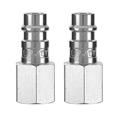 Image of Flexzilla Pro High Flow Plug, 1 /4 inch Body, 1 /4 inch FNPT, 2 Pack - A53430FZ-2PK