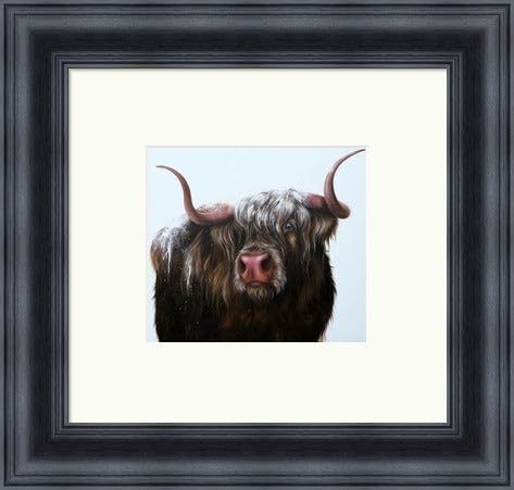 Art Prints Gallery | Wallace by Georgina McMaster | Frame Choices, Pictures, Wall Decor Black - 33cm x 33cm