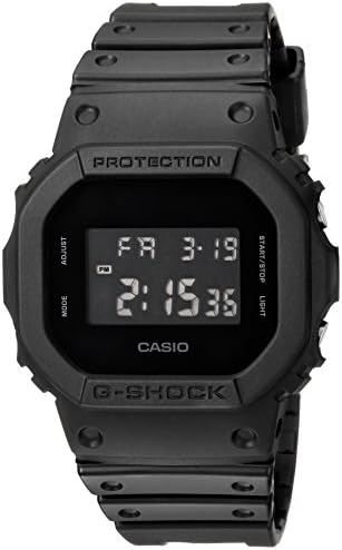 [カシオ G ショック]CASIO G-SHOCK ソリッドカラーズ 腕時計 メンズ DW-5600BB-1DR クオーツ オールブラック [並行輸入品]
