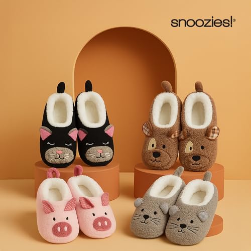 Image of Snoozies Barnyard Animal Slipper Socks for Women