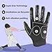 Seibertron B-A-R PRO 2.0 Signature Baseball/Softball Batting Gloves Super Grip Finger Fit for Adult Black XL