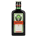 Jägermeister – 1 x 0,35l Premium Kräuterlikör 35% Vol. – 56 erlesene Kräuter – Kalt mazeriertes Elixier – Im Eichenfass gelagert – Das Original aus Wolfenbüttel