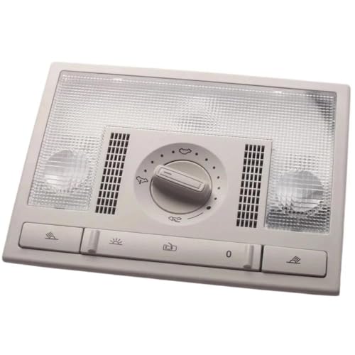 Car Roof Reading Light Interior, for VW, for Polo 6Q0 947 105 Car Accessories Reading Light Lamp Switch with Sunroof Switch 6Q0947105 (Black with sunroof)(Grey with Sunroof)