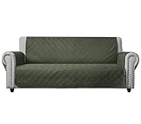 CHHKON Sofa Cover with Anti-Skip Dog Paw Print 100% Waterproof Quilted Furniture Protector Sofa...