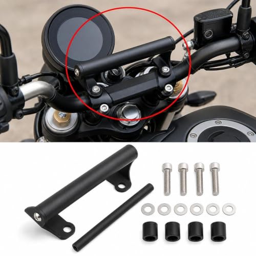 Support navigation pour vos sorties moto fixation sur guidon stable - 6
