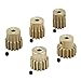 5PCS 32DP 540 Motor Pinion Gear 12T 13T 14T 15T 16T 3.175mm Shaft Pinion Gears Parts Set Kit for 1/10 RC Car Brushless Brush Motor