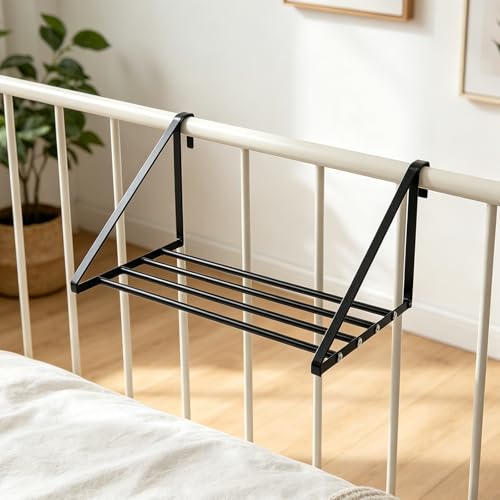 Étendoir à linge intérieur léger et robuste en fer noir - 6