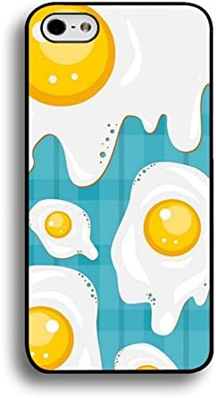Iphone 6 Plus 6s Plus 5.5 Inch Food Case,Creative Design Fried Egg Pattern Premium Quality Slim Phone Cover Case Fit Iphone 6 Plus 6s Plus 5.5 Inch