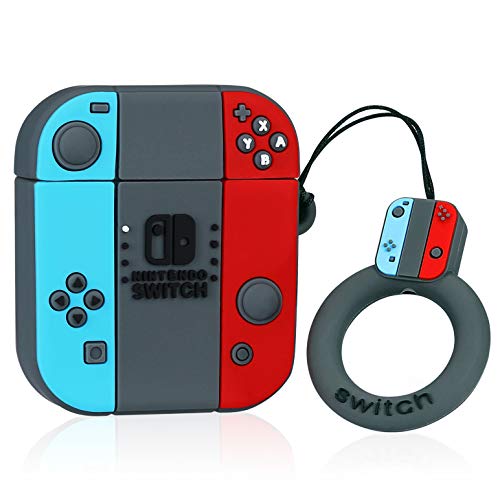 Joyleop Color Switch Case Compatible with Airpods 1/2, Cute Cartoon Fun Funny 3D