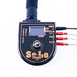 TempMaster Solo - Automatic BBQ Temperature Controller Fan/Thermometer, Free Grill Vent Adapter & Carry-All Custom Case for Big Green Egg Akorn Kamado Vision Grill Kamado w/Large Vent