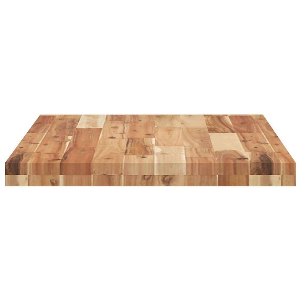 vidaXL Piano Scrivania a Olio 60x50x4 cm Legno Massello di Acacia, Piano di Lavoro, Piano di Lavoro Bagno, Piano di Lavoro Garage
