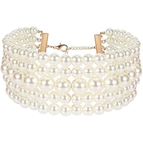 KOSMOS-LI Pearl Choker Set Cover