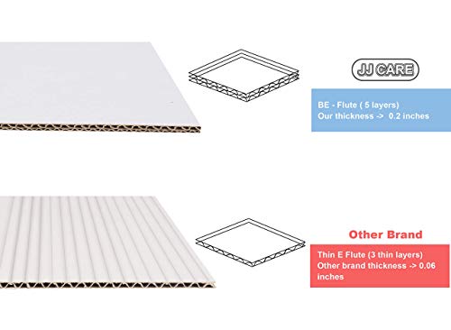 Trifold Board, Trifold Presentation Board [Pack Of 2] Cardboard Panel - Trifold Board For Art Projects Brown/White #TOP4