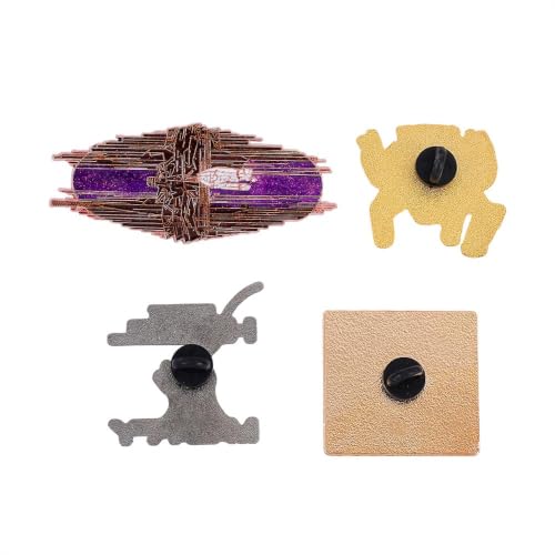 Image of Enamel Pins Set Sci-Fi Gift for Men Women