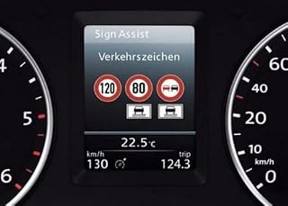 Original VW Golf 7 Tiguan Touran Verkehrszeichenerkennung Aktivierungsdokument Funktionserweiterung Software