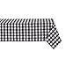DII 60x84-Inch Cotton Tablecloth, Black & White Check