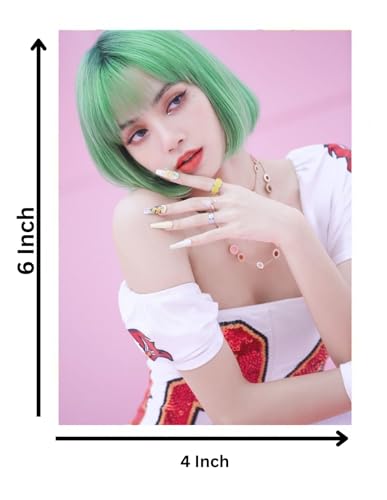 Image of Unquote Kpop, BTS, Blackpink Collection Decor Art Wall Posters Set of 30 (4x6 inch) Lisa Korean Music | Wall Collage Kit | Aesthetic Posters - Home & Room Decor Stickers, Posters for Room Decoration, 300 GSM Paper Posters for Gifts with Double Sided Tape Roll (Blackpink)
