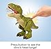 Fisher-Price Imaginext Jurassic World Dinosaur Action Figure with Kid-Activated Motion, 8-inch Tyrannosaurus Rex Dino Toy