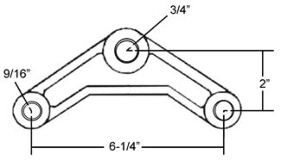 Everything for trailers, RVs and trucks and more - Greaseable Tandem For Axle Suspension Rebuild Kit Wet 3/4 Center bolt, 2