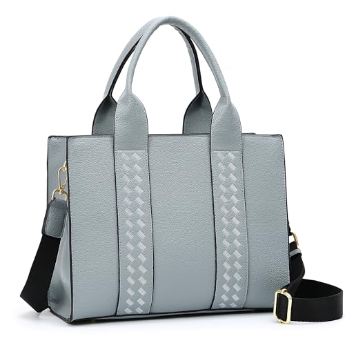 Image of DMICXEL Tote Bag Crossbody Purses for Women Shoulder Handbag PU Leather Top Handle Satchel Bags