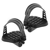 Anneome 2 Piezas para Bicicleta Estática con Correa Accesorios Resistentes de Plástico para Recumbent Compatibles con Múltiples Modelos