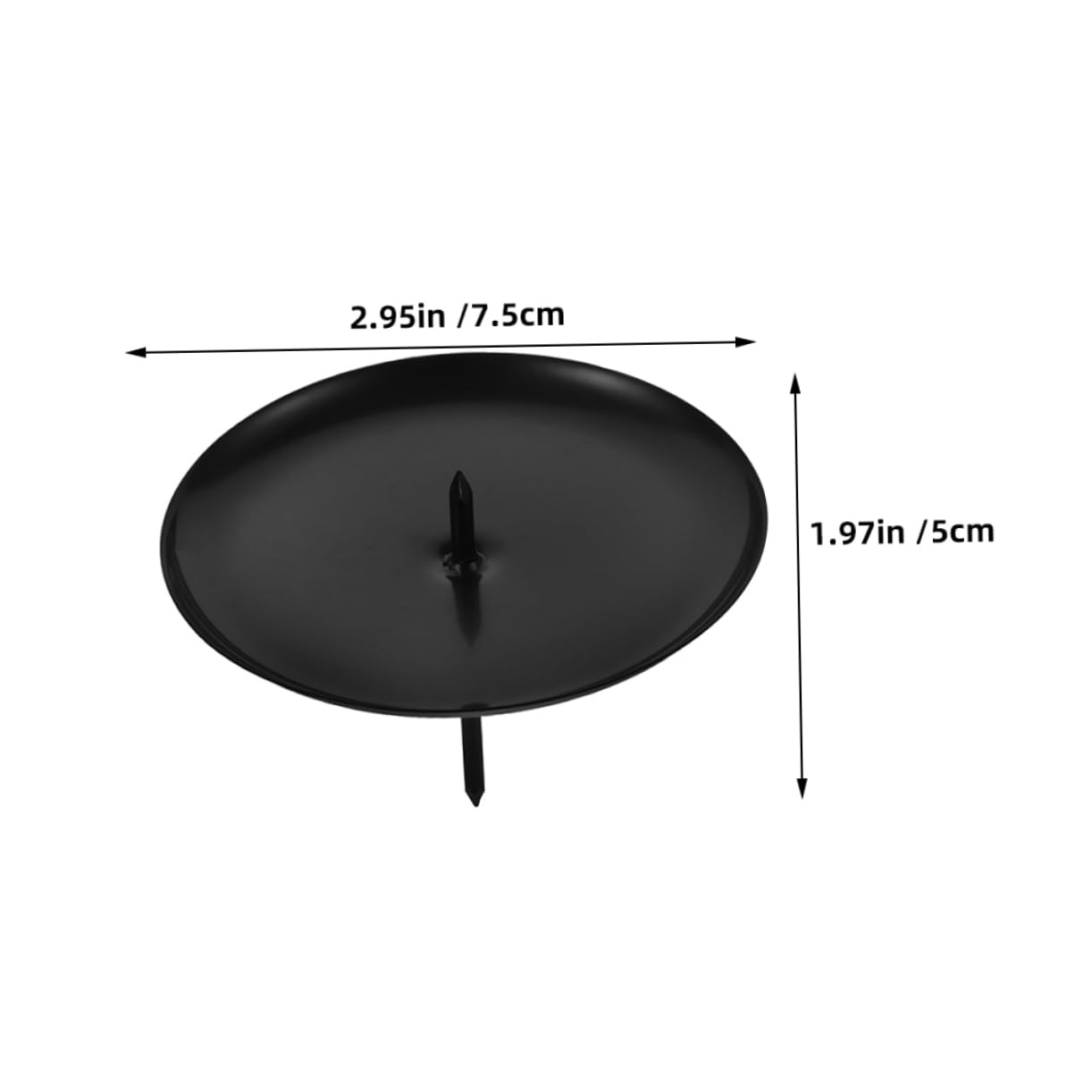 GOOHOCHY 10pcs Elegant Candle Holders Handmade Round Candle Plate for Romantic Dinners Christmas Advent Wreath Tealight Stand and for Home Decor