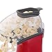 Presto 04863 Poplite Hot Air Popcorn Popper - Built-In Measuring Cup + Melts Butter, Easy to Clean, Built-In Cord Wrap, 18 Cups, Red