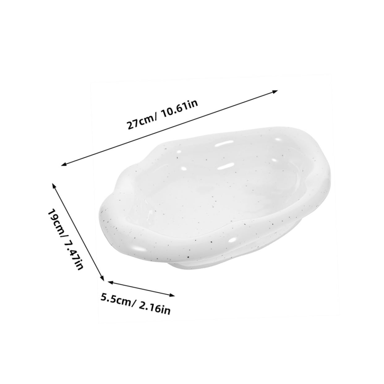 LIFKOME Schmucktablett Aus Keramik Dekorative Ringschale Schmuckteller Für Schlafzimmer Ablage Für Ohrringe Und Ringe Multifunktionales Schmuckhalter-tablett
