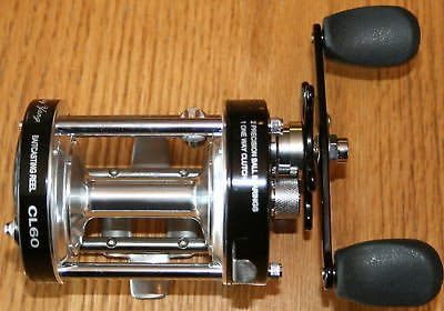 Ming Yang Black CL60 Baitcast Fishing Reel Muskie Catfish & Saltwater