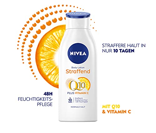 Nivea Q10 Huidverstevigende bodylotion + vitamine C, lichaamslotion voor een strakkere huid en verbeterde elasticiteit… - Image 4