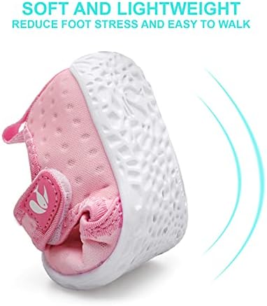 FEETCITY Baby Water Shoes Kids Lightweight Comfort Aqua Socks Quick Dry Barefoot for Beach Swim Pool Toddler 6 — view 2