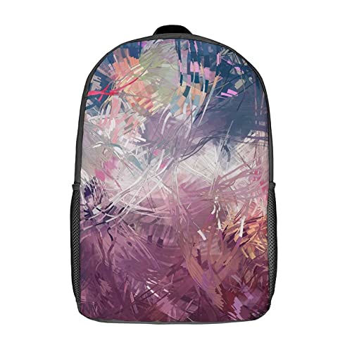 Sac à dos 17 pouces imprimé 3D idéal pour les cours et le bureau