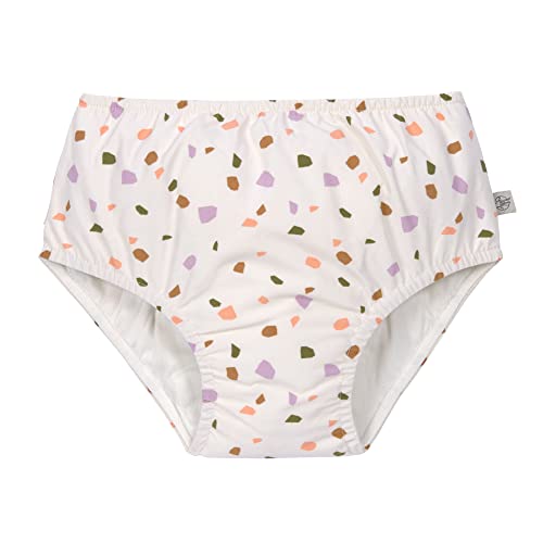 LÄSSIG Baby Kinder Schwimmwindel Windelbadehose/Swim Diaper Pebbles multicolor/milky, 07-12 Monate, Größe: 74/80
