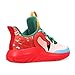 Kids Tennis Shoes Lightweight Breathable Boys Running Shoe Fashion Walking Sneakers for Girls Red Little Kid 2.5