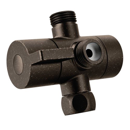 Moen CL703ORB Non-Pivoting Shower Arm Diverter, Oil Rubbed Bronze