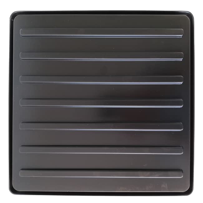 1010 bandejas de cultivo de microgreens (paquete de 20) bandejas poco profundas premium de 10 x 10 pulgadas para cultivar microgreens y pasto de trigo, 10 bandejas con agujeros y 10 bandejas sin