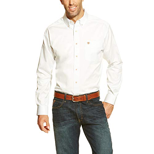 Image of Ariat Men's Solid Twill Classic Fit Shirt