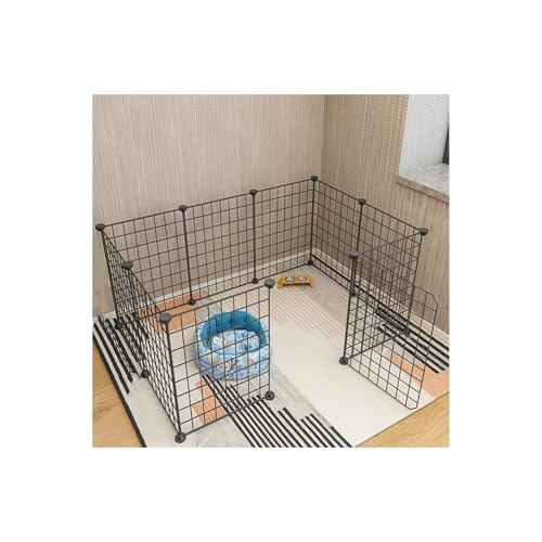 HUFIREHU 犬用ゲージ ドッグラン メタル製 折り畳み式 ペット用柵 折り畳み式 ペットサークル 犬 ペットフェンス ペットフェンス 中大型犬用 ペットケージ 犬 サークルケージ 犬ゲージ 犬 サークル 大型犬用 室内 ペットフェンス ペットサークル