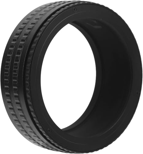 Adaptador M65 a M65 helicoide con tubo de enfoque regulable de 25-55 mm en aleación negra 6