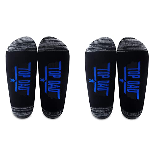 Levlo Funny Humor Movie Gun Best Dad Gifts Top Dad Cotton Socks Birthday Present Gun Fans Gift (2 Pairs/Set) #TOP21