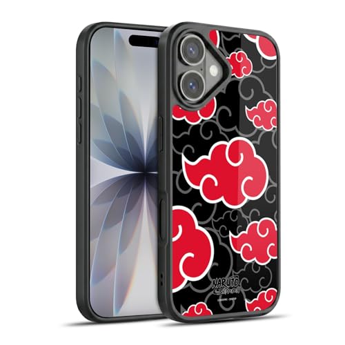Head Case Designs Officially Licensed Naruto Shippuden Akatsuki Iconic Gel Armour Case [Military Grade Protection] Compatible With Apple iPhone 17