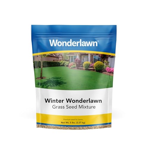 Barenbrug Wonderlawn Winter Grass Seed Mix for Lawn Care and Landscaping, 5 lbs. Bag