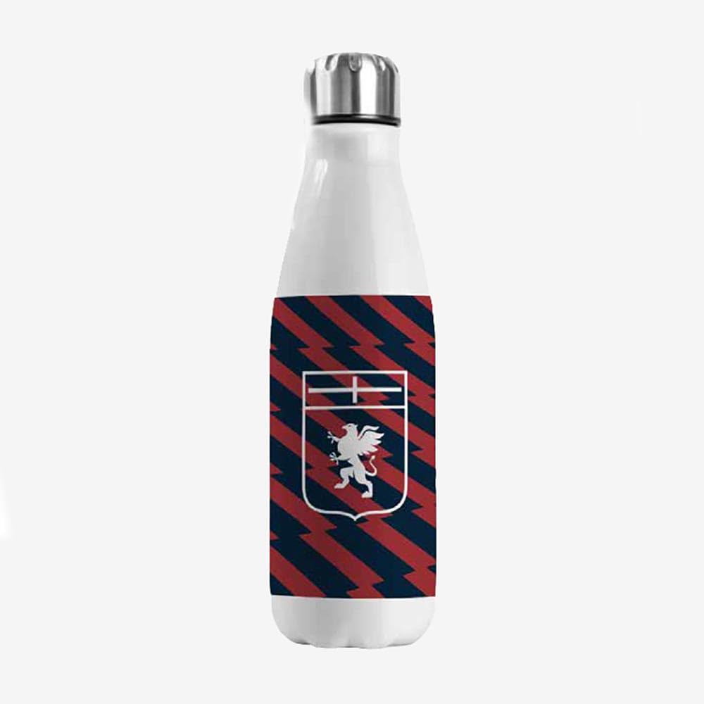 Borraccia Genoa, 750 ml, Bianca grafica Pattern